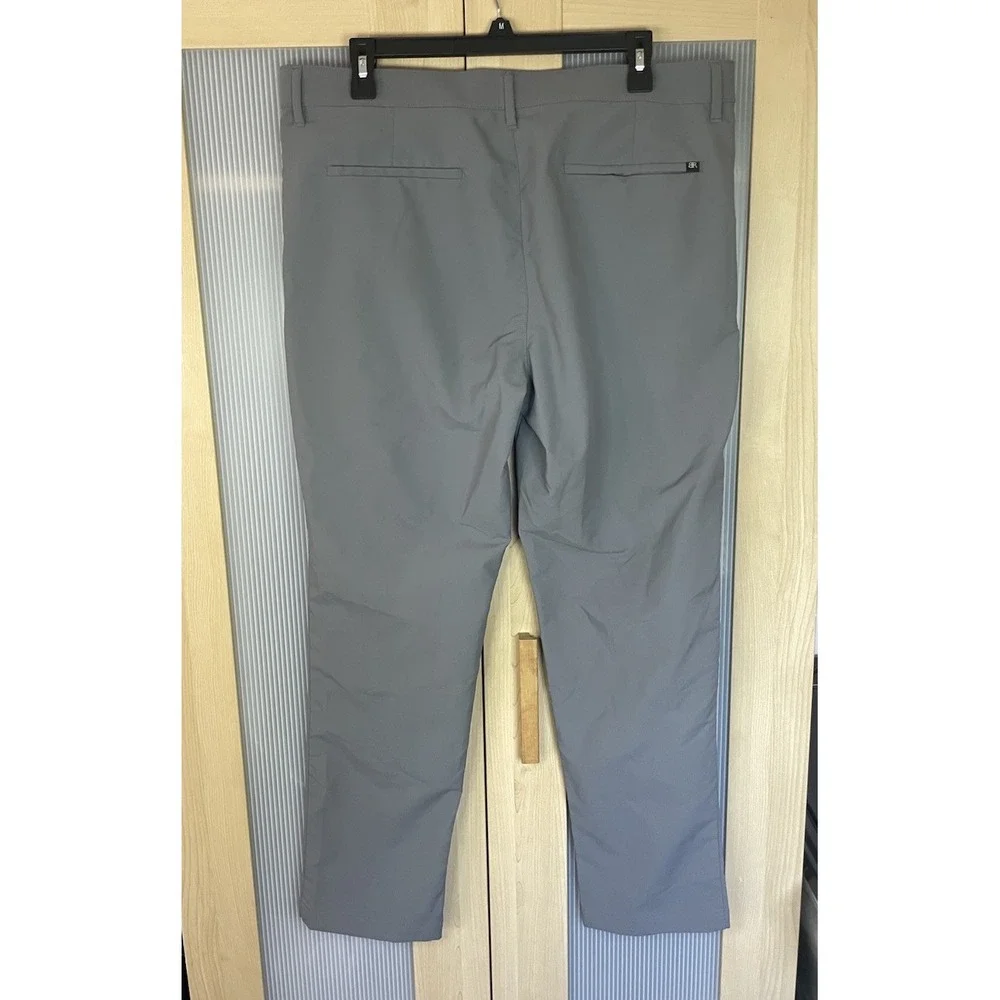 Banana Republic Men's Performance Stretch Golf Casual Office Gray Pants Travel